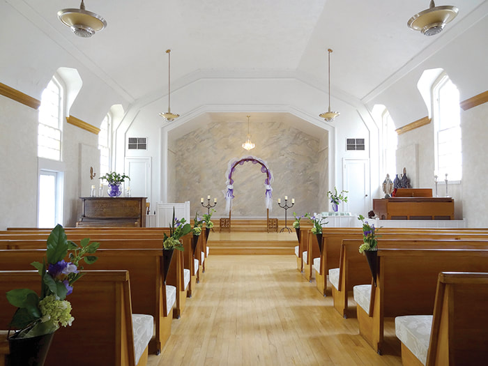 Greystone Manor's nondenominational wedding chapel